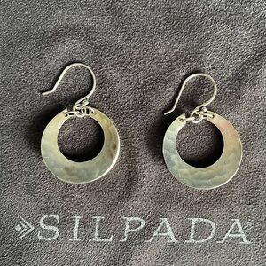 Silpada W3494 Broad Hoop Earrings